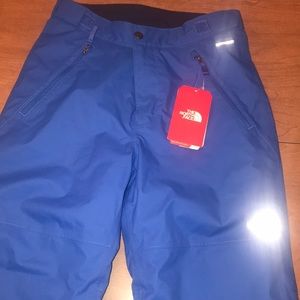 North Face Kids royal blue snow/ski pants
